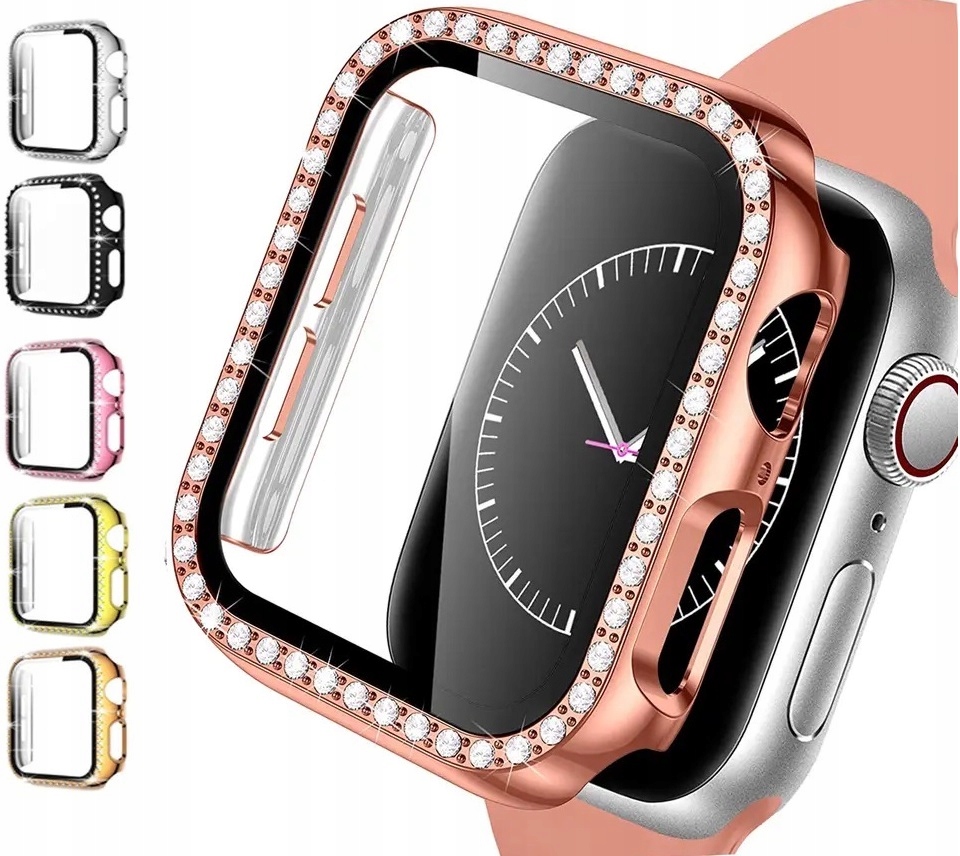 ETUI DO APPLE WATCH 1 2 3 4 5 6 7 8 9 SE 38/40/41/42/44/45mm RÓŻNE KOLORY Marka Inna