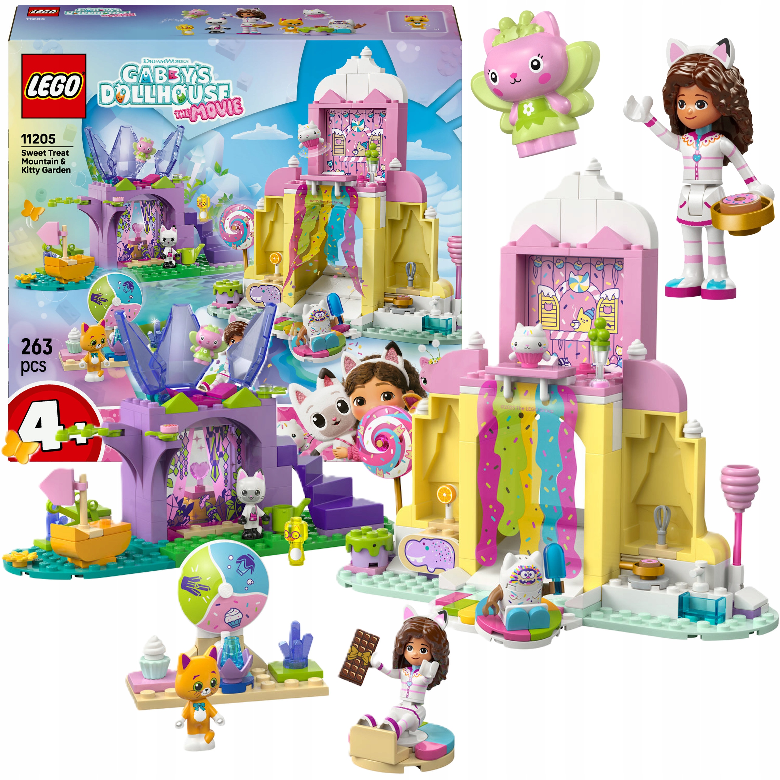 Lego Koci Domek Gami Łakociowa Góra I Kiciowy Ogródek Dla Dziecka