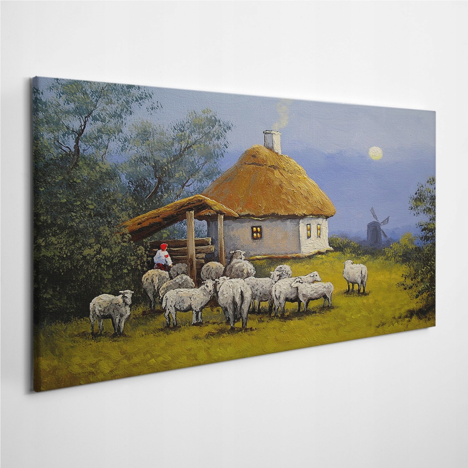 

Foto-obraz z zdjęciem Chata Młyn Krajobraz 120x60