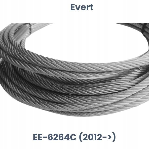 Náhradní Evert: Ocelové zvedací lano Evert EE-6264C (po 20212)