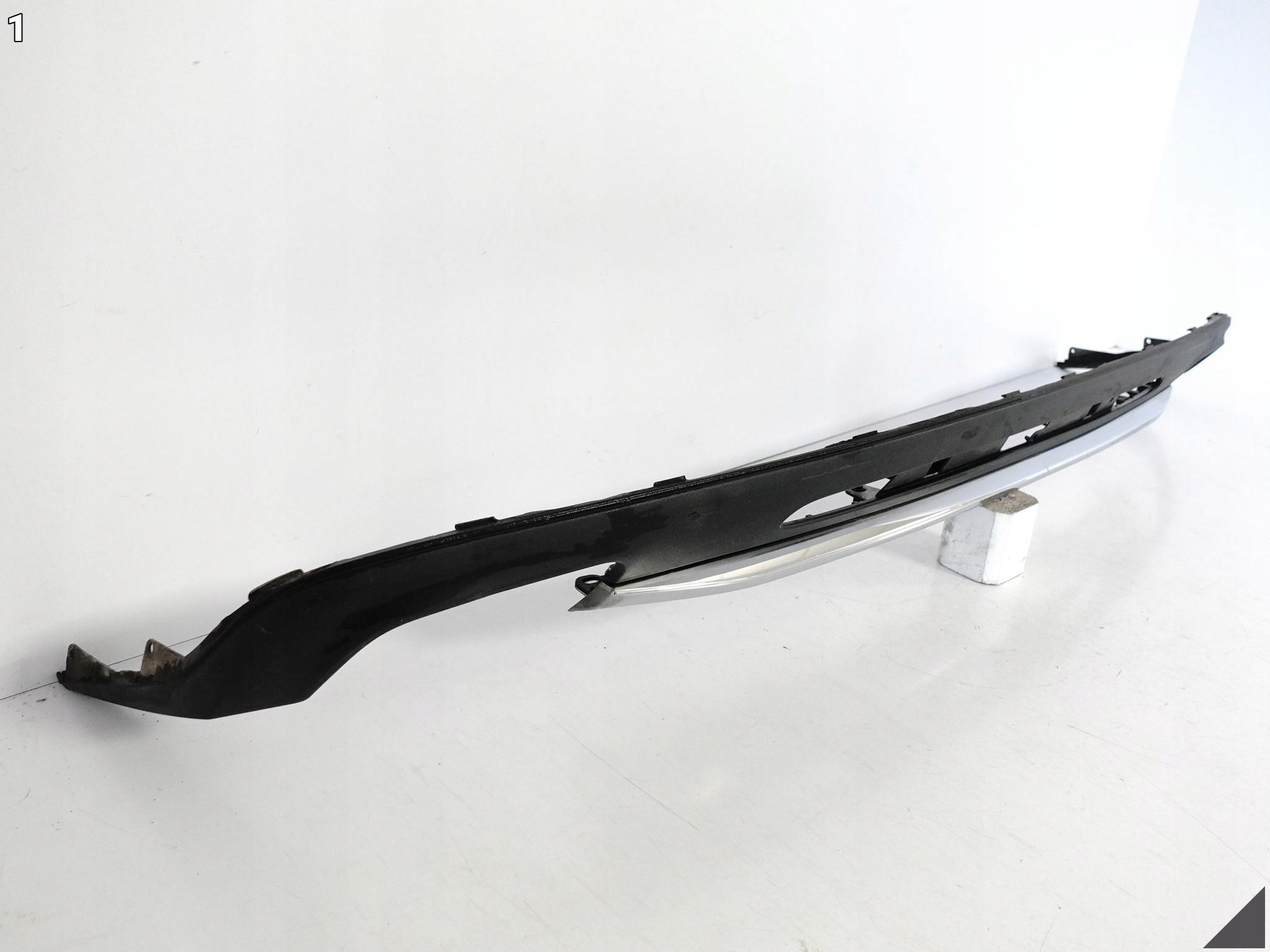 MERCEDES CLS X218 C218 AMG 10-14 bumper SPOILER diffuser + CHROM moulding rear part