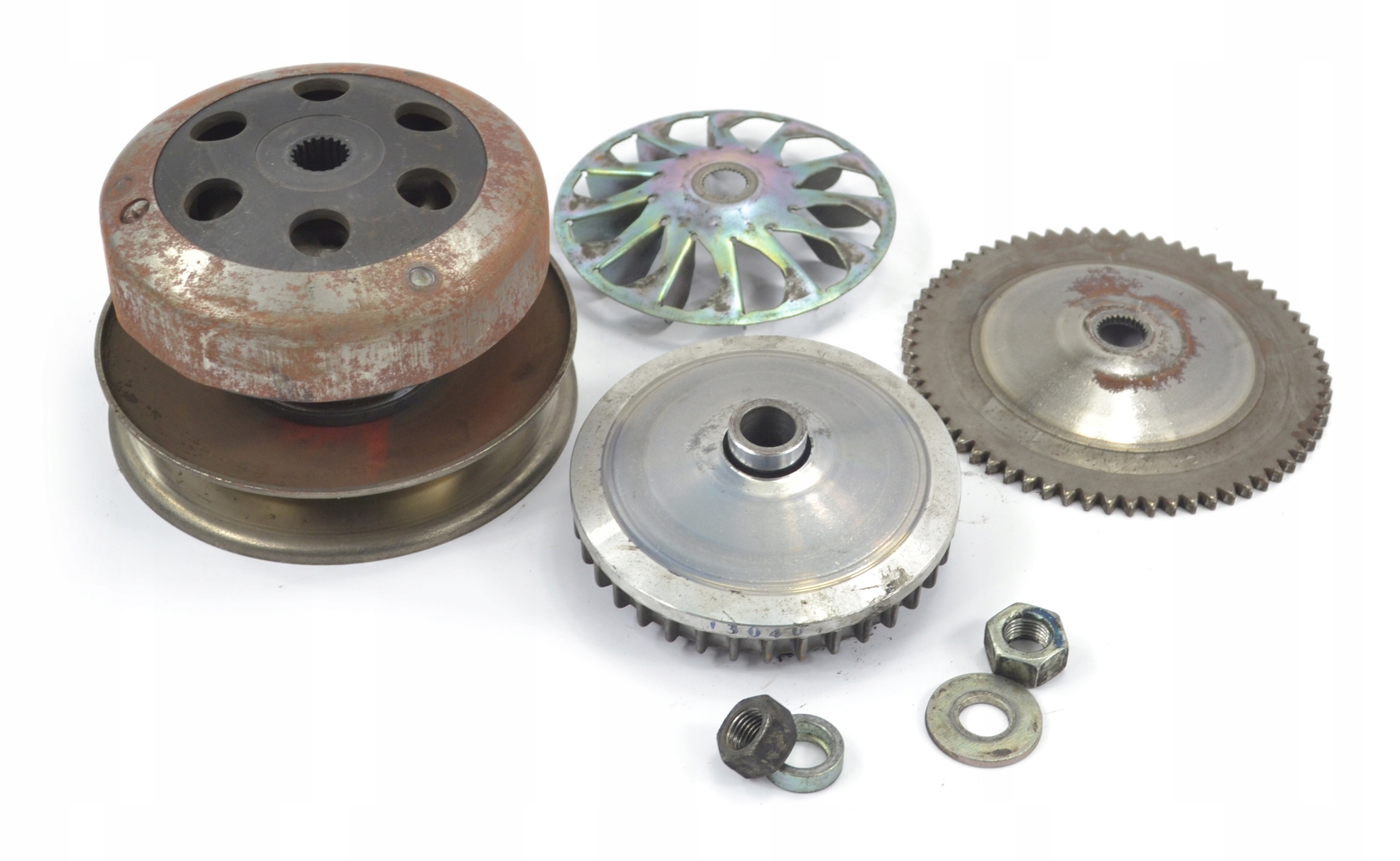 Honda Vision 50 впрыск-привод вариатор сцепления