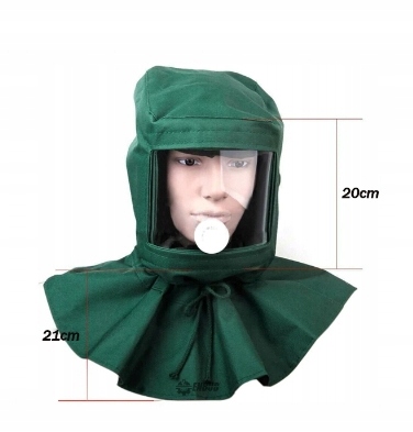 MASKA DO PIASKOWANIA Z KASKIEM HEŁM OCHRONNY EAN (GTIN) 6900522126629