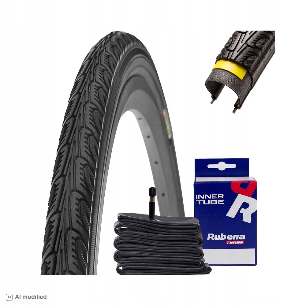 Opona rowerowa 28 Trc 700x35C 37-622 Trc i dętka 28 x 1.1-1.75 AV40 Zestaw