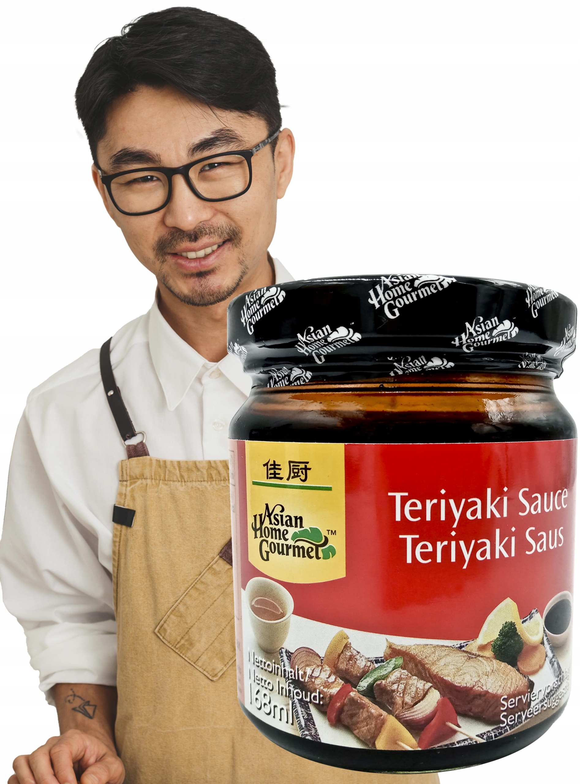 

Sos Teriyaki 168ml Tajski Gęsty Sojowy Do Marynaty