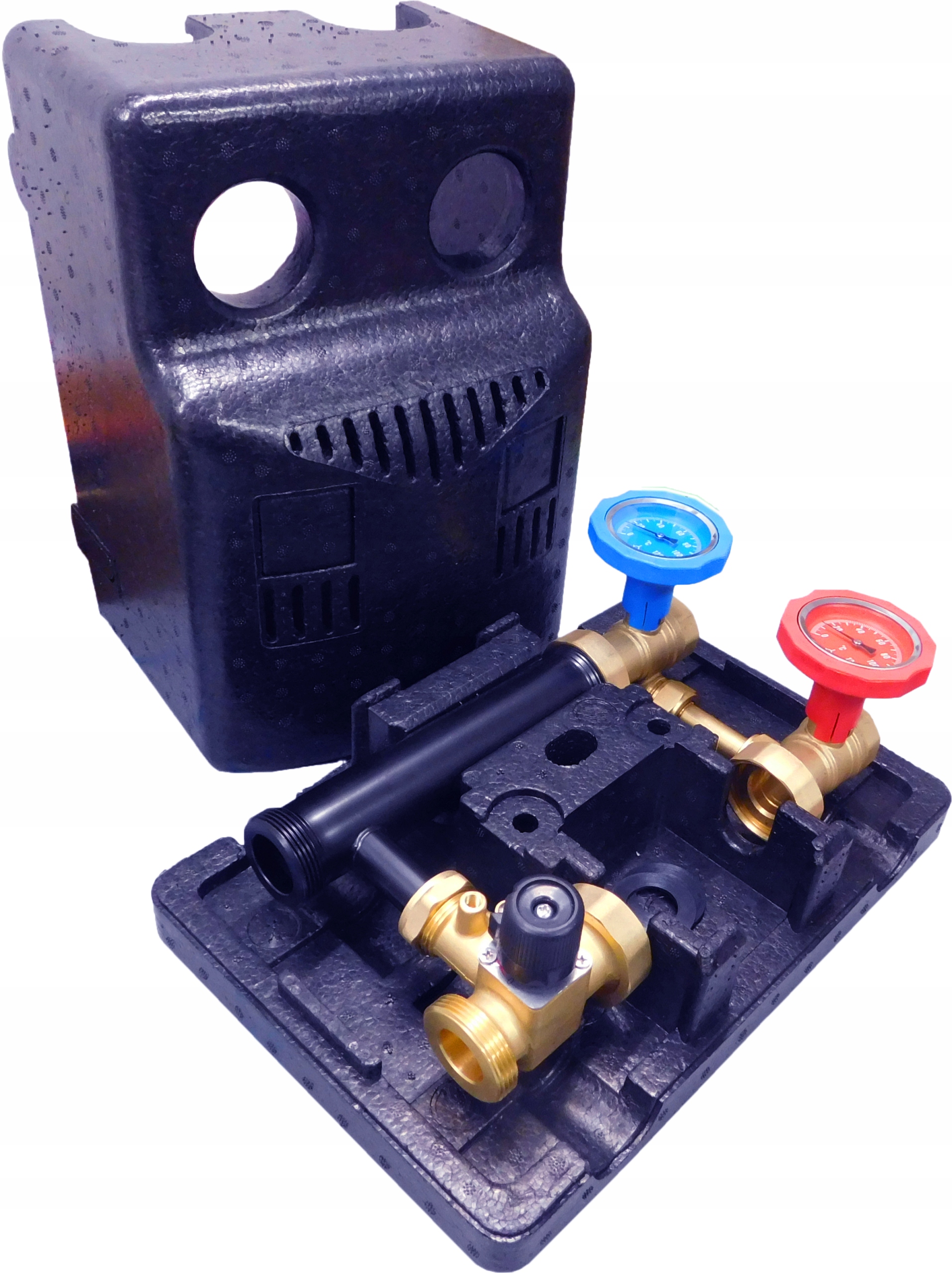 Čerpací skupina s směšovačem Nordic Tec pro Co s třícestným ventilem 130 mm