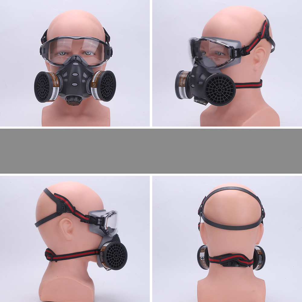 MASKA ODDECHOWA, MASKI PRZECIWPYŁOWE Z FILTREM DO MALOWANIA, ROZPYLANIA Typ pełnotwarzowa