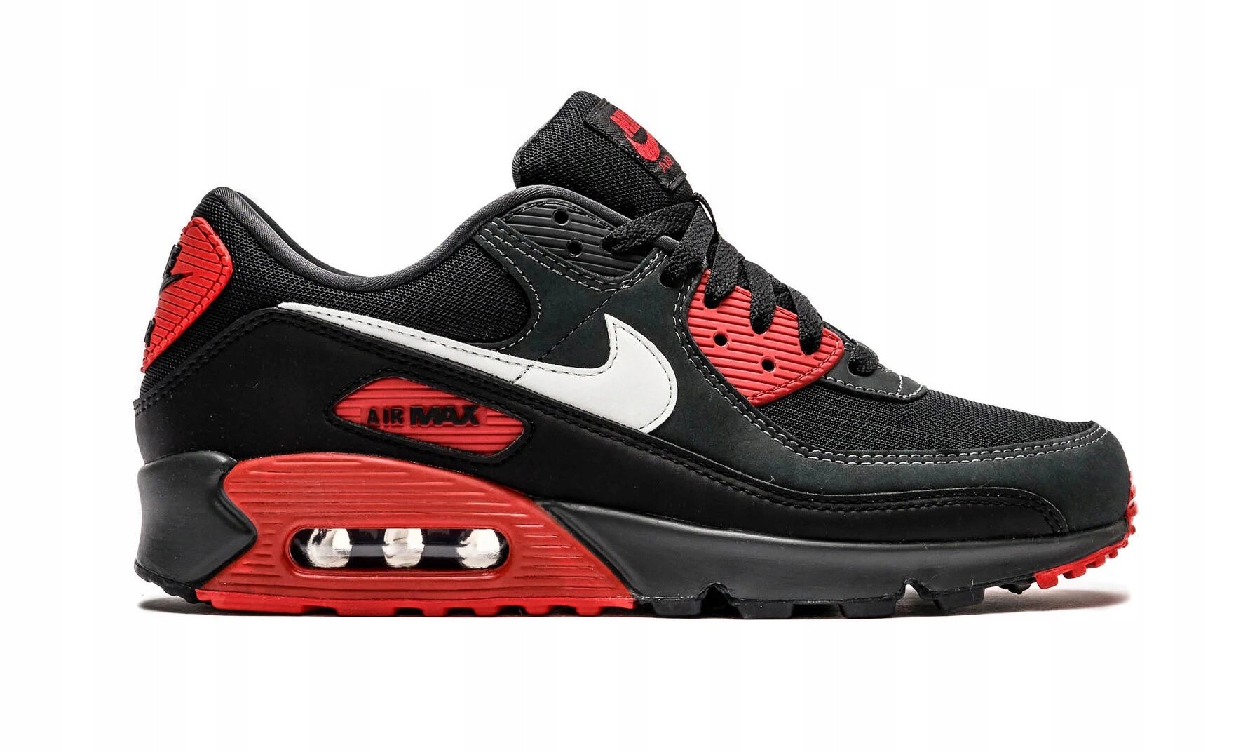 Pánské boty Nike Air Max 90 FB9658-001 černé, červené 44