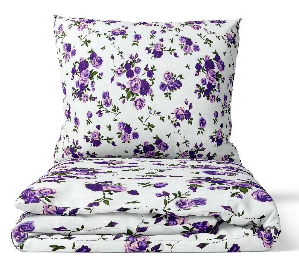 Pościel Z Kory 220X200 Wzór Bielawa Gruba Polska 100% Bawełna Komplet