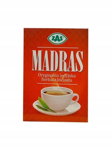 8x Zas Čaj černý Madras listový 80 g