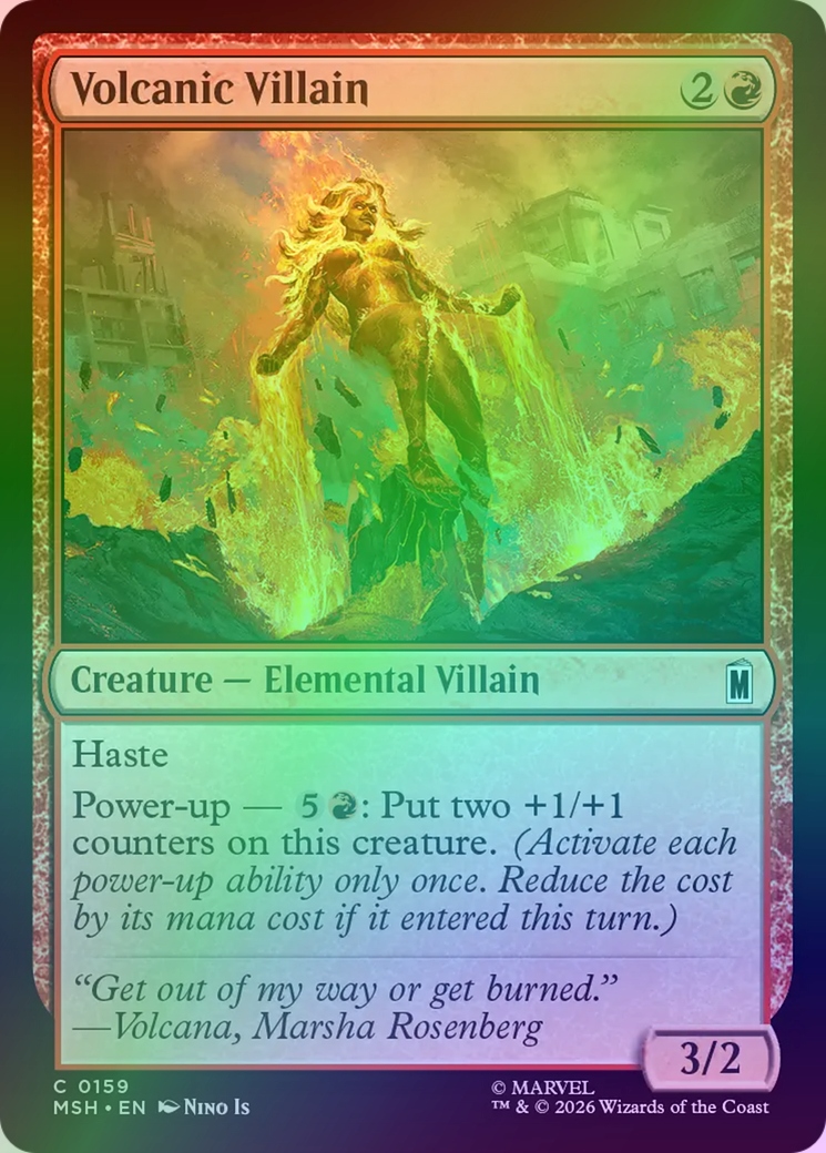[mtg] Volcanic Villain (msh) *foil*