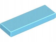 

Lego 63864 Śr lazur 1x3 gładki tile 1szt Nowy