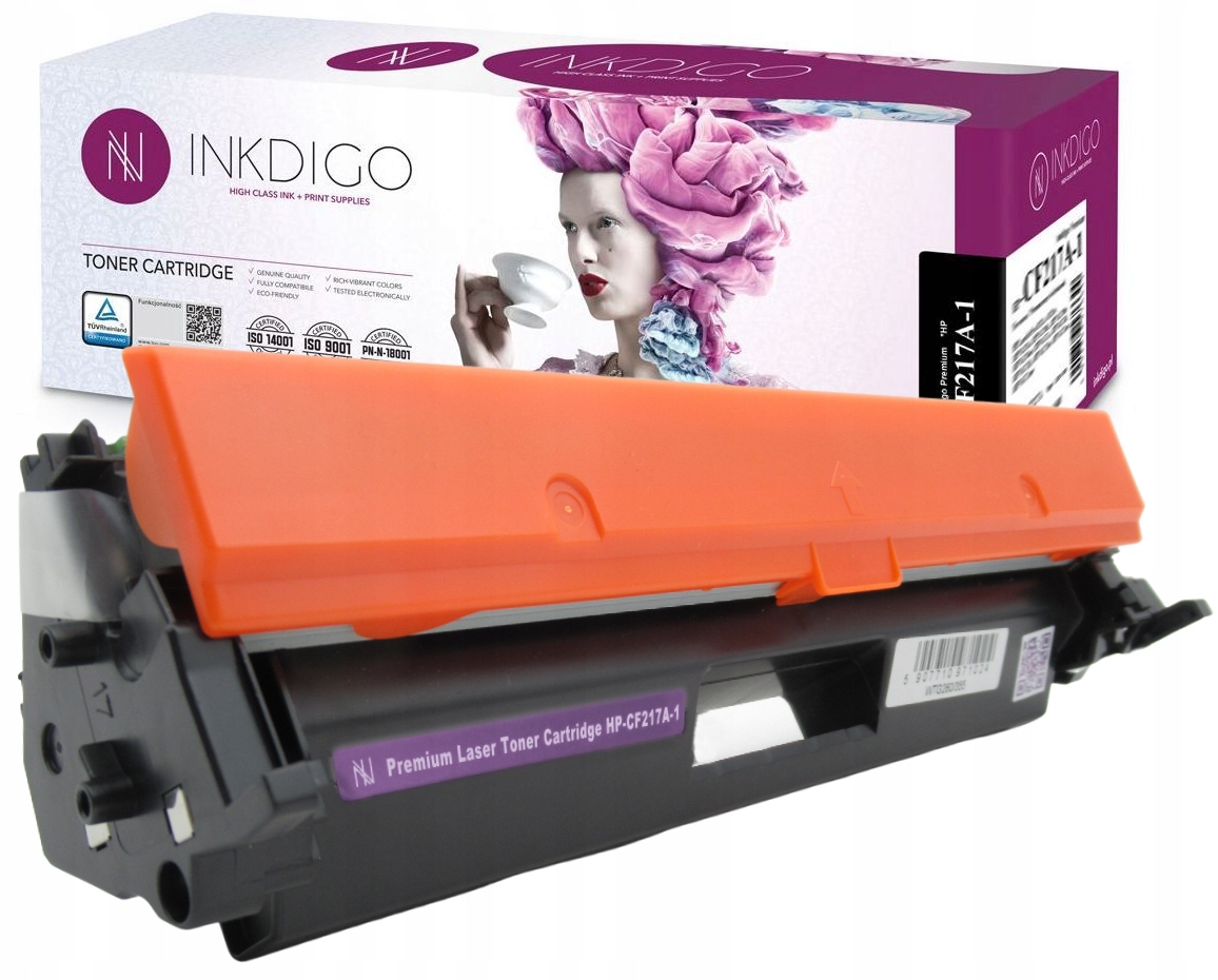 

Inkdigo Tuv Toner Do Hp 17A CF217A M102W Jakość