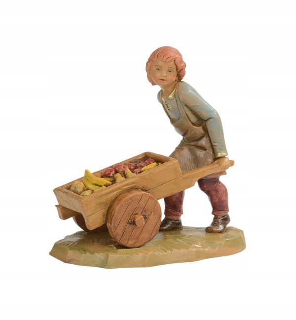 Figurka od firmy Fontanini Prodejce s kolečkem pro figurky o výšce 12 cm