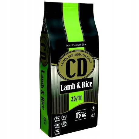 Karma Dla Psa Delikan CD Lamb & Rice 15 kg