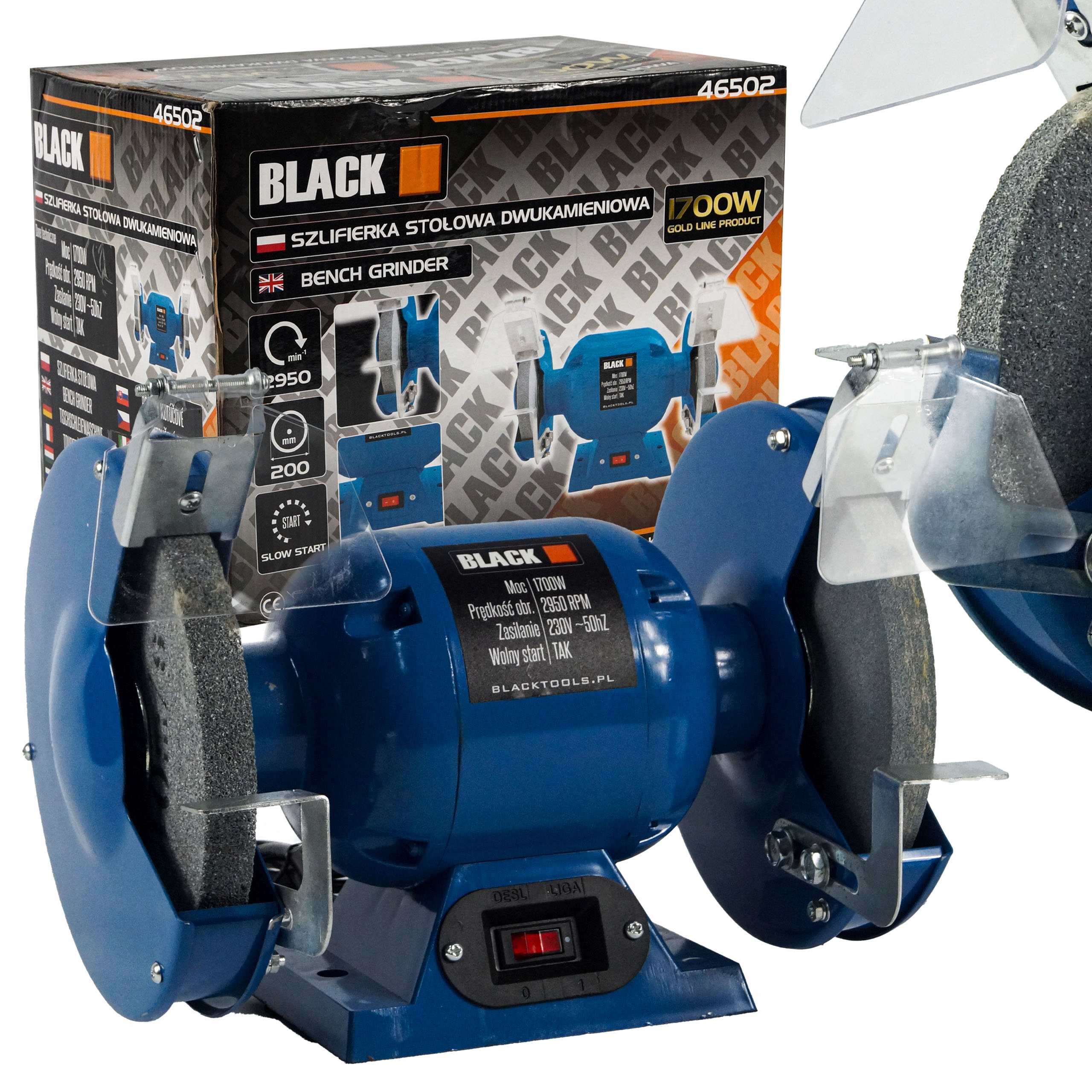 Настольный шлифовальный станок 2хкамень 150 мм черный в Украине купить ...