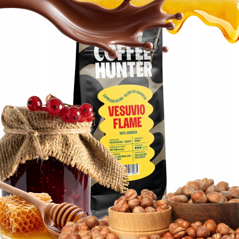 Vesuvio Flame Blend 1000g Coffee Hunter