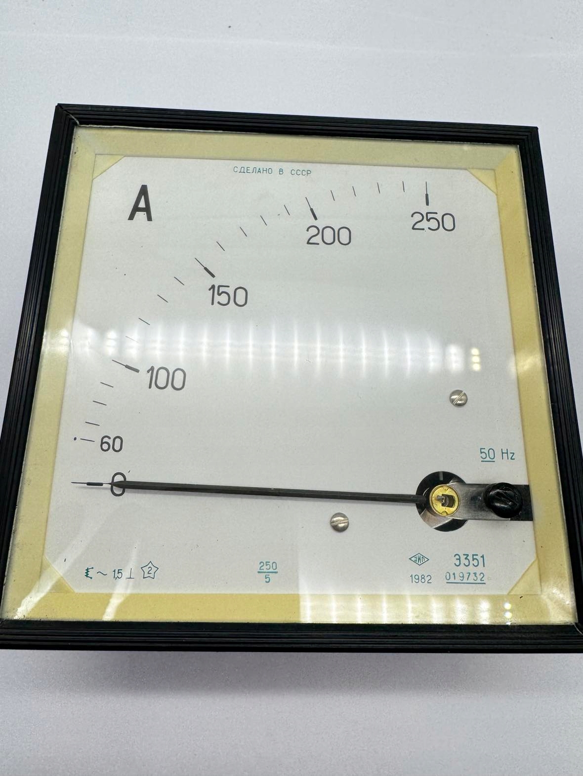 Amperometr Lumel analogowy A250