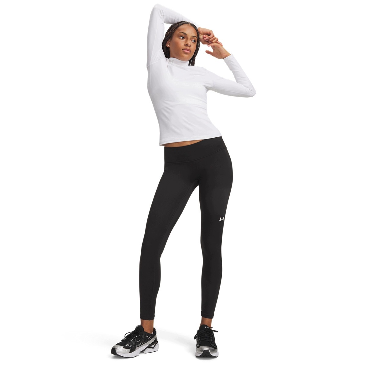 Damskie legginsy treningowe Under Armour Ua ColdGear Legging Czarny M