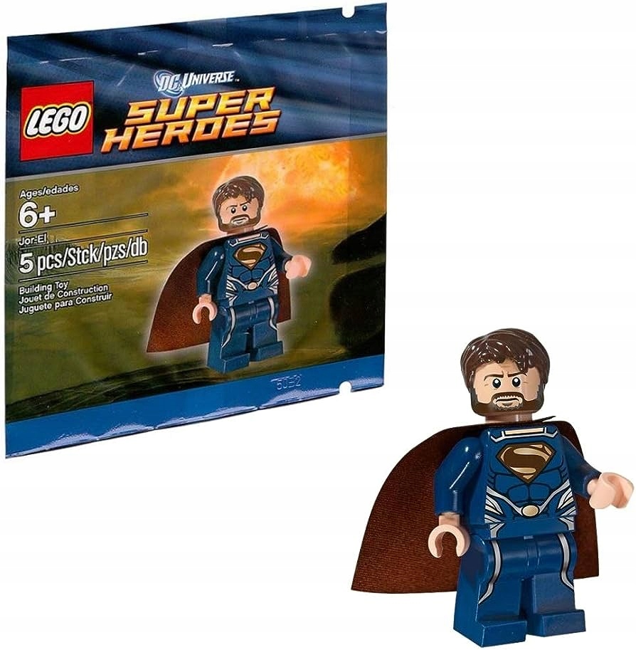 Nový Lego Heroes 5001623 Jor-El Superman DC Misb 2013