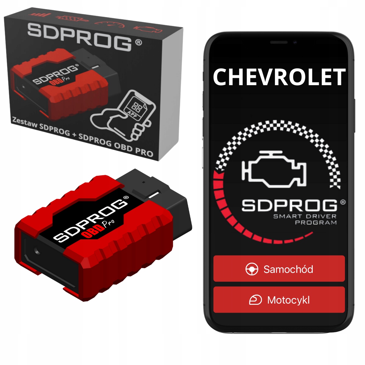 Chevrolet Sdprog Diagnostický set Tester OBD2 Dpf Program Rozhranie