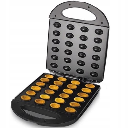 OPIEKACZ FORMA DO ORZESZKÓW CIASTEK ORZESZKI 24SZT Kształt gofrów trójkąt