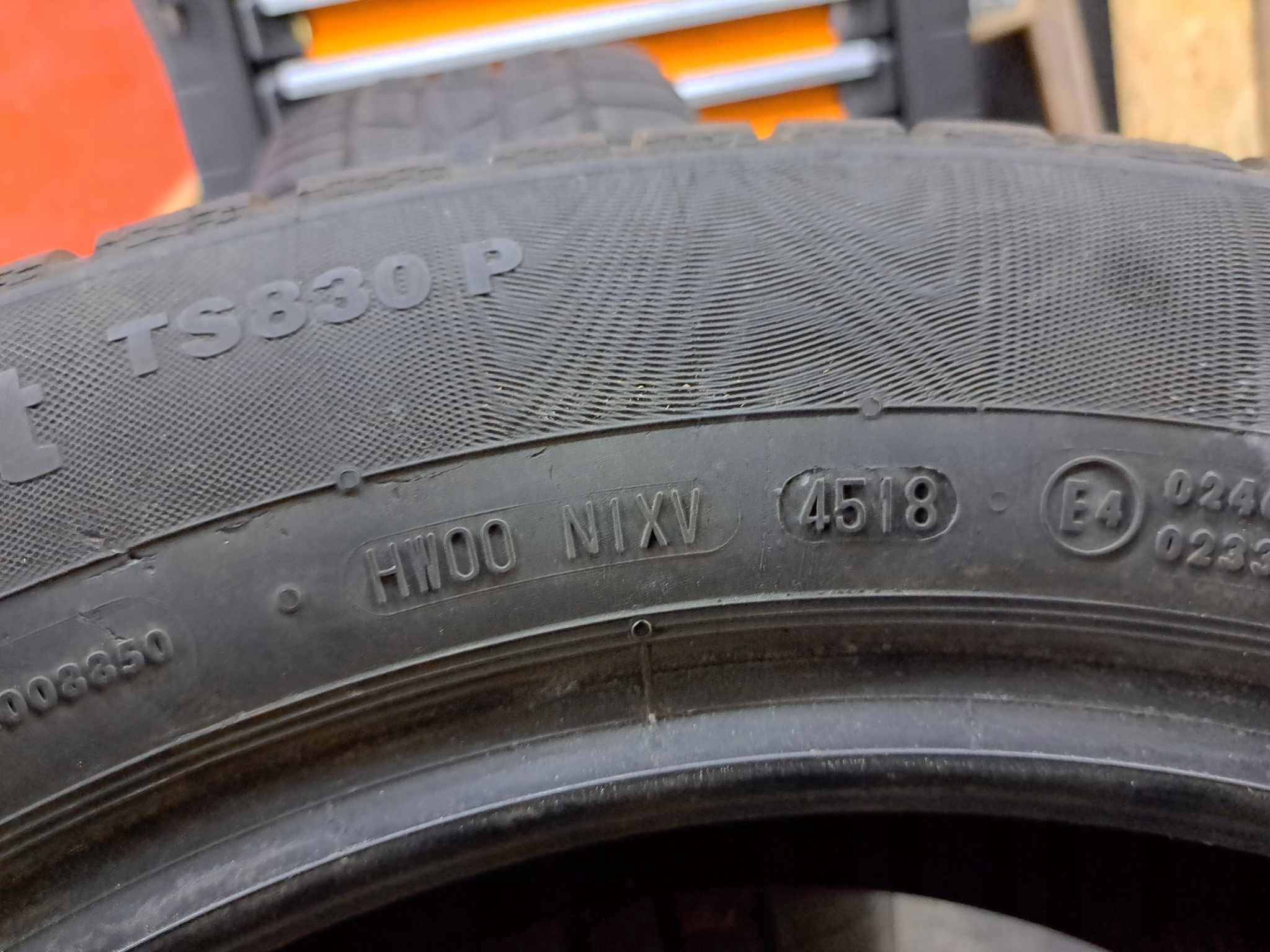 225/55R17 101V Continental ContiWinterContact TS830P CENA ZA PARĘ Profil opony 55