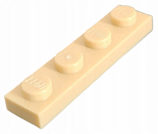 

Lego 4113233 3710 1x4 Płytka Piaskowy Tan