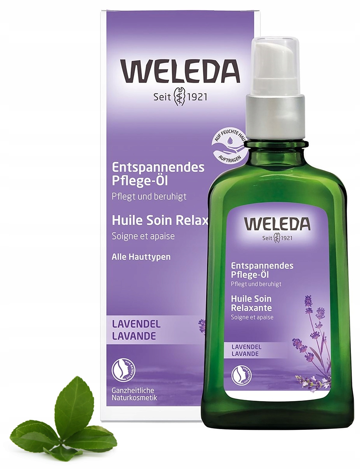 Levandulový relaxační a pečující olej 100 ml Weleda