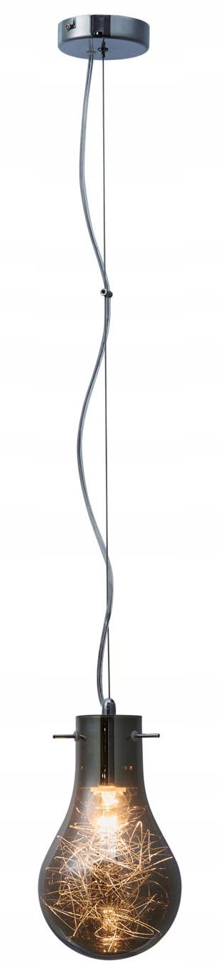 

Lampa wisząca Bulb Chrom Duża Żarówka średnica 15c