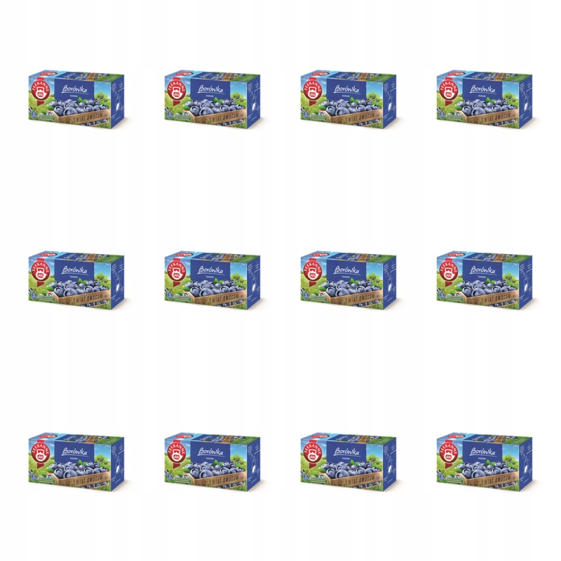 Ovocný čaj Teekanne Borůvka 20 x 2,25 g X12