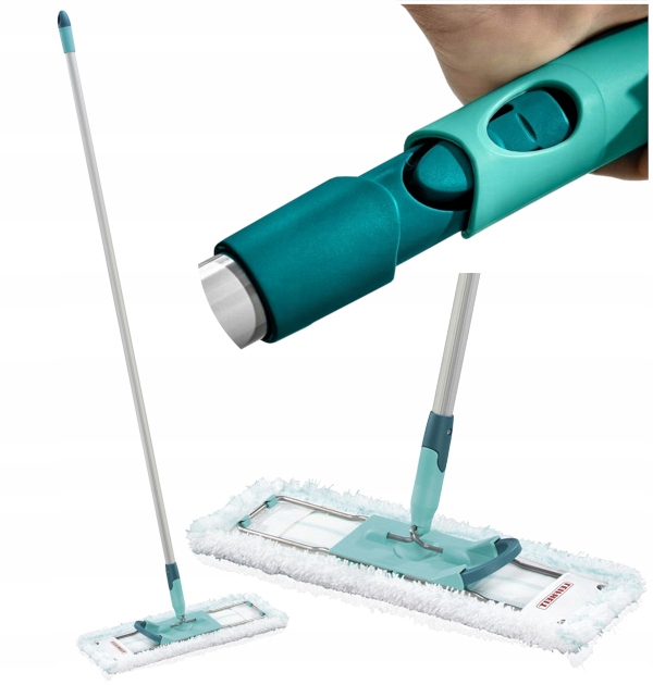 Mop Płaski Długi Kijek 140CM Leifheit Profi XL Nakładka Micro Duo 42 CM