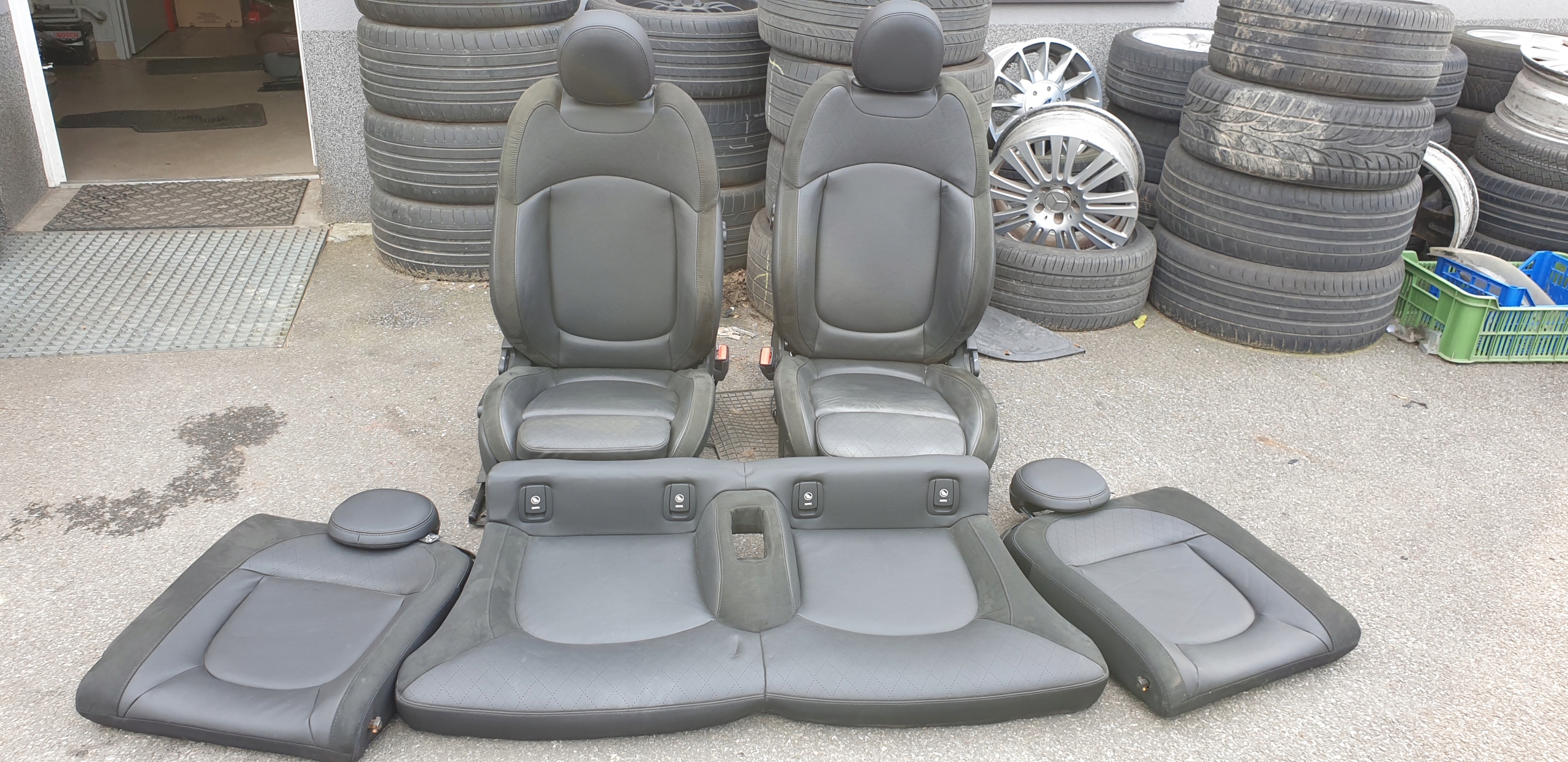 Sitze Ledersitz ALCANTARA MINI CABRIO F57 OE EUROPA