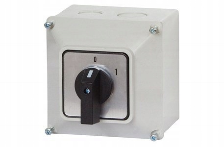 Vypínač 16A 0/1 IP65 Obud.mała Onnl