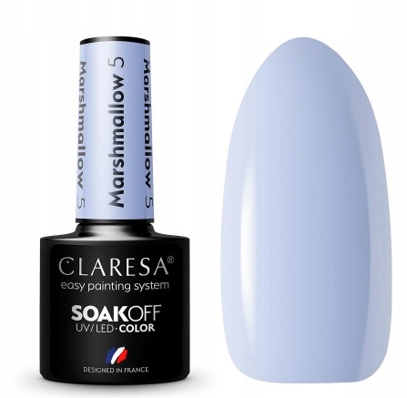 

Claresa Lakier Hybrydowy Uv/led Marshmallow 5