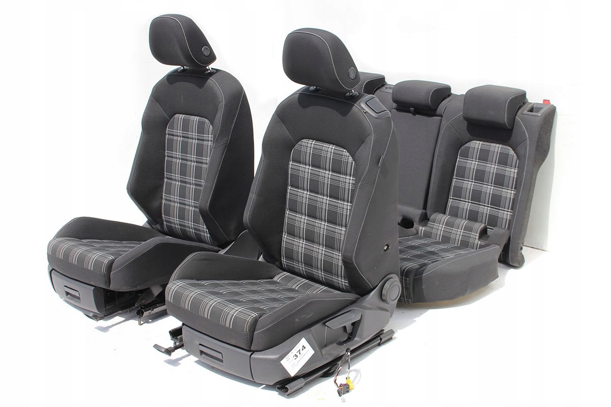 BT VW GOLF 7 GTD FOTELE KOMPLET FOTELI SIEDZENIA