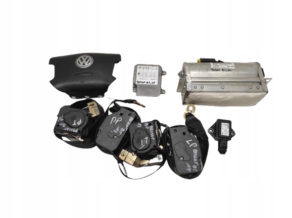 VW PASSAT B5 FL LIFT 00- PODUSZKI POWIETRZNE PASY MODUŁ 1C0909605B