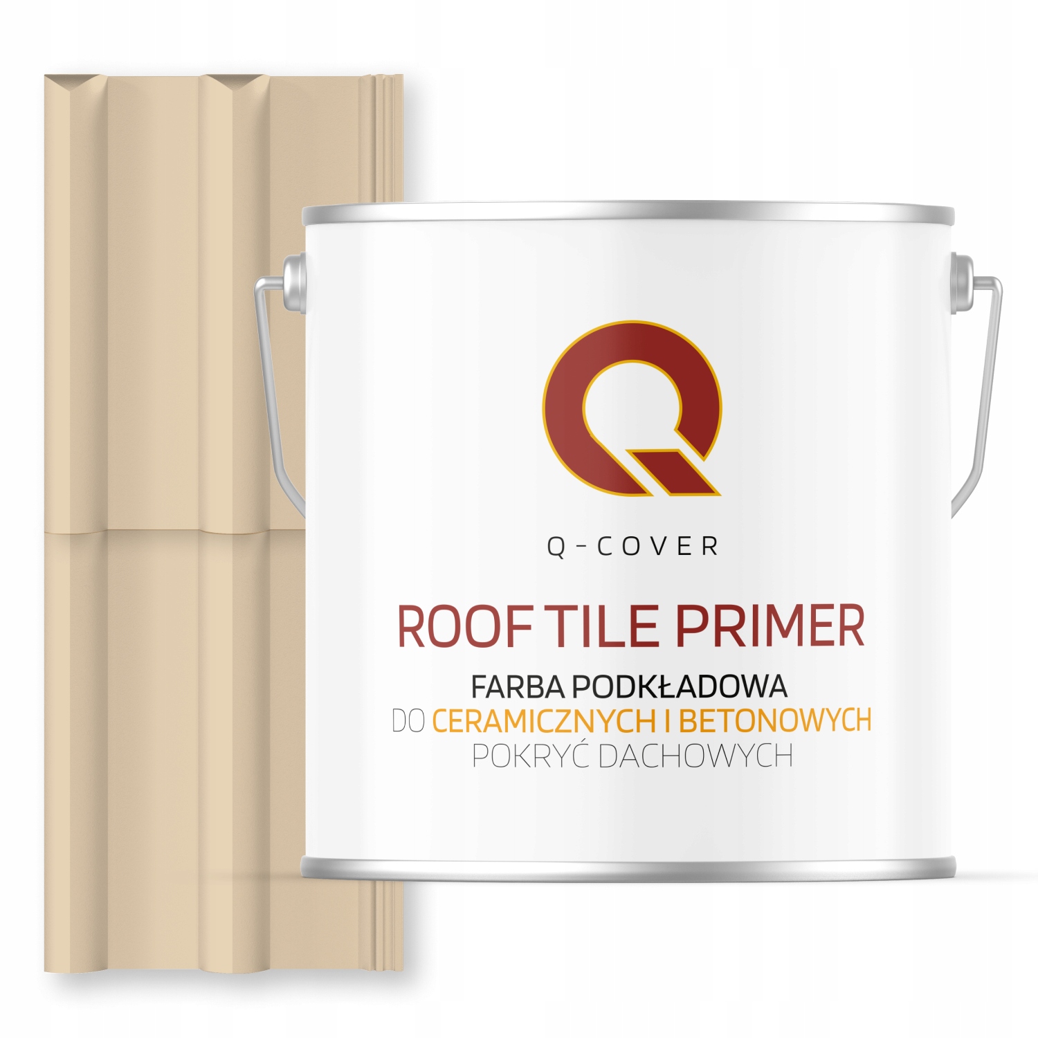 Podkladová Farba Na Keramickú Strechu Krémovo Béžová Ral 1015 Mat 5 L