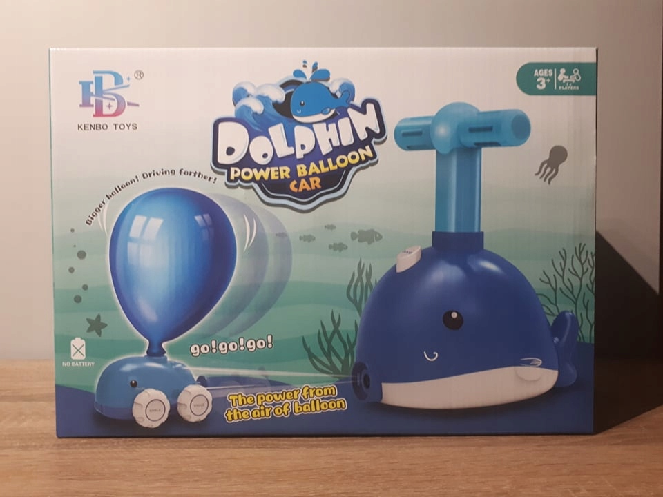 Pojazdy z Napędem Balonowym Delfin EAN (GTIN) 6927163036087