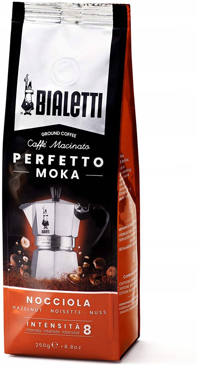 2 x Mletá káva Bialetti Perfetto Moka Nocciola 250 g