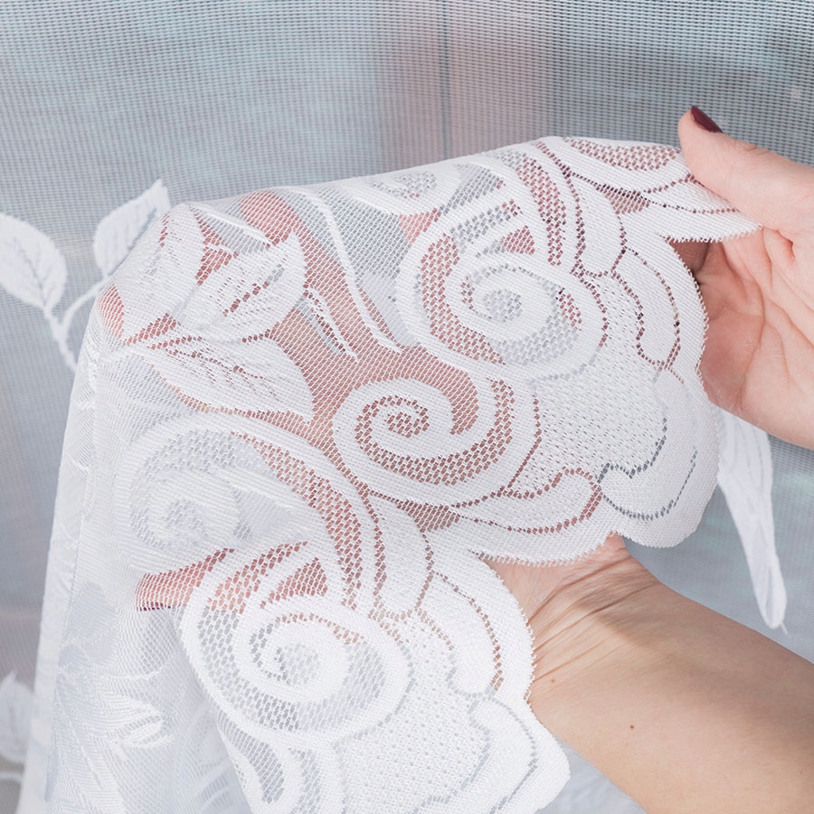 Bílá hotová záclona 240 x 300 cm 007175 Bt