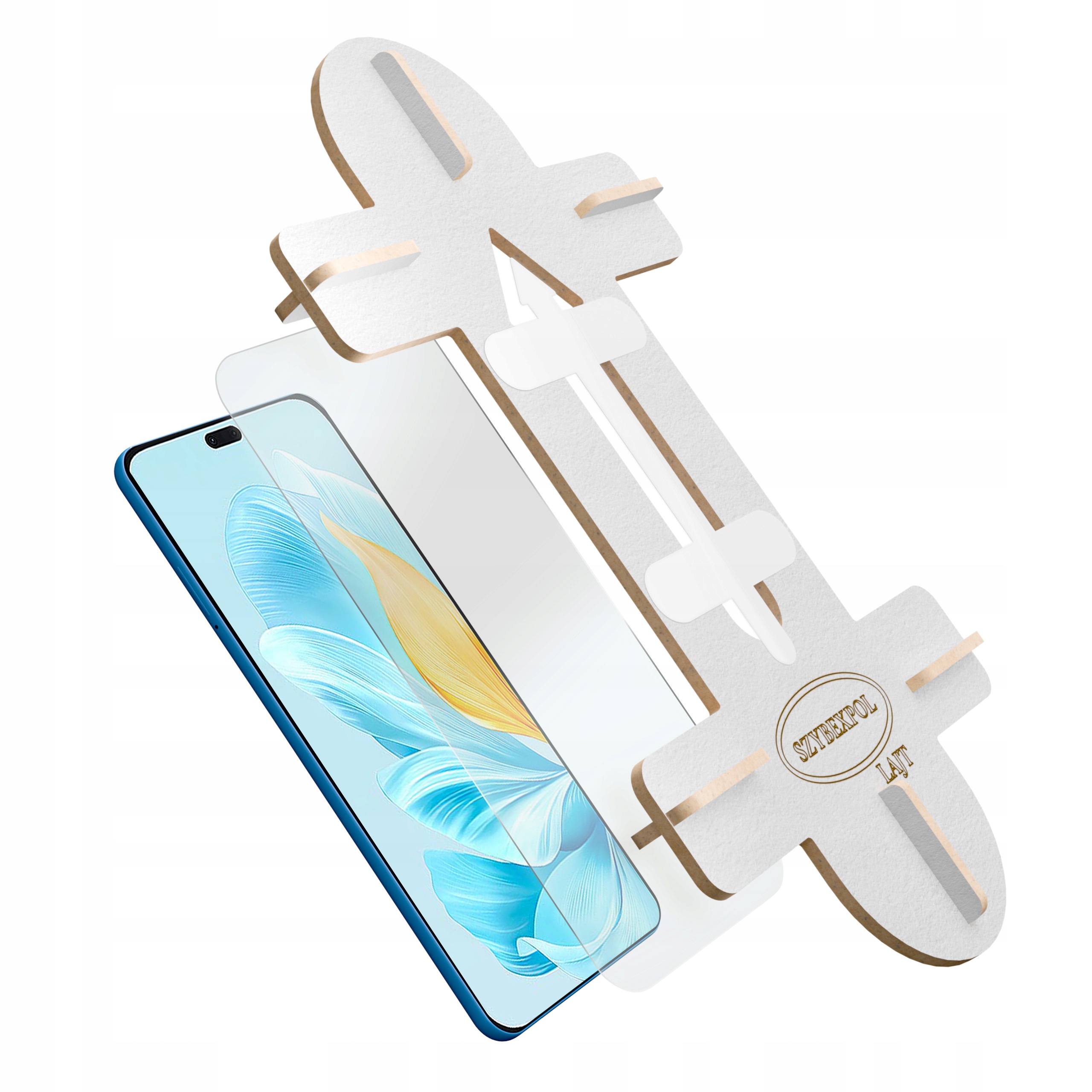 Antyodciskowa folia ochronna z aplikatorem do Honor 200 Lite