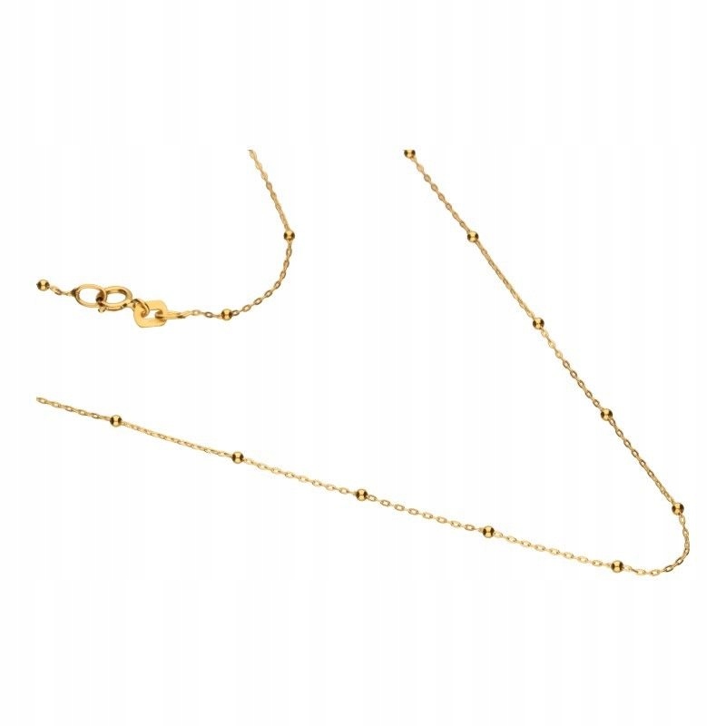 Zlatý řetízek pr. 585 45 cm Dedikace 14 karátů LZ6