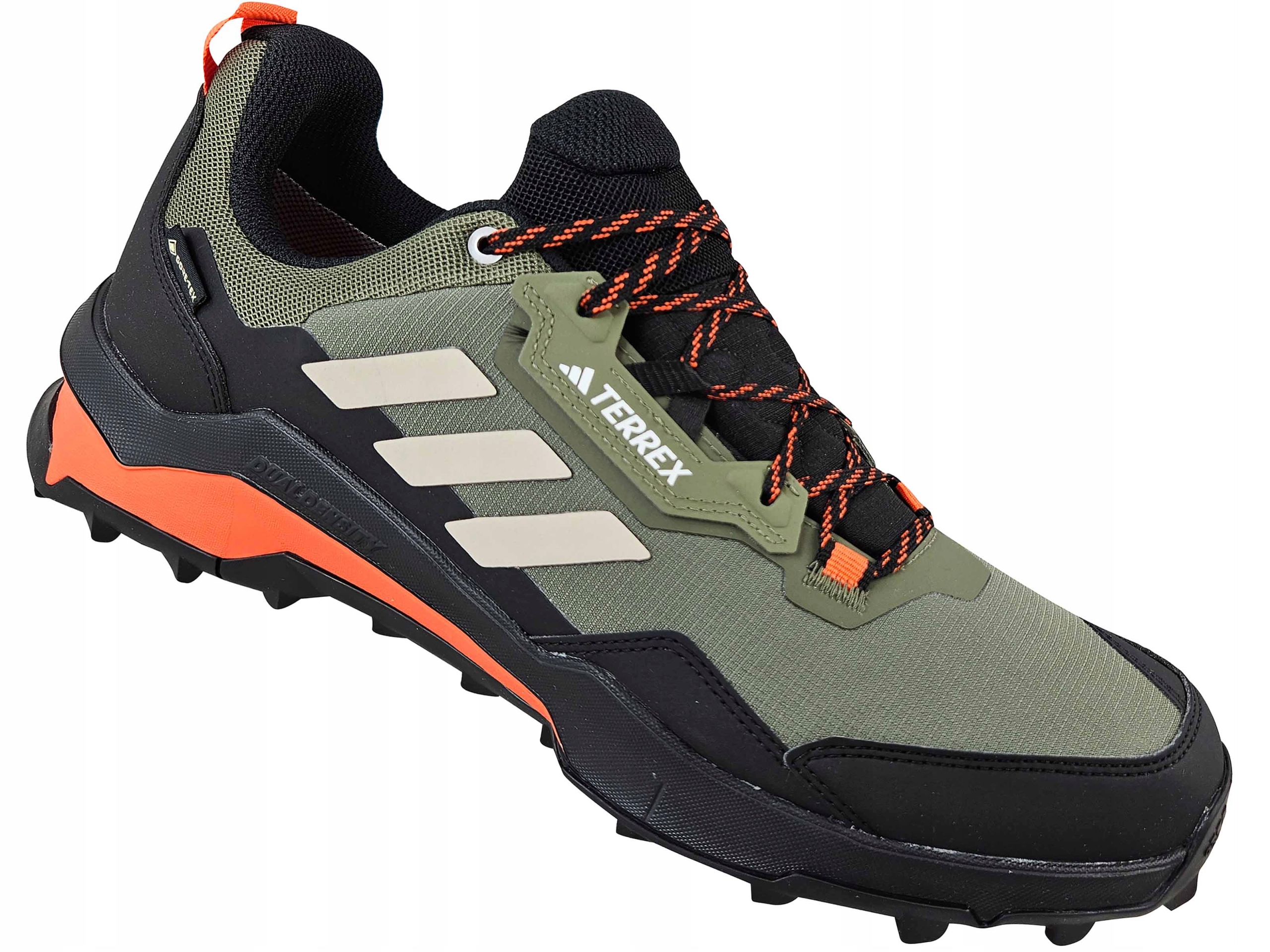 Pánské botasky adidas Terrex AX4 Gtx trekingová obuv černé zelené 47 1/3