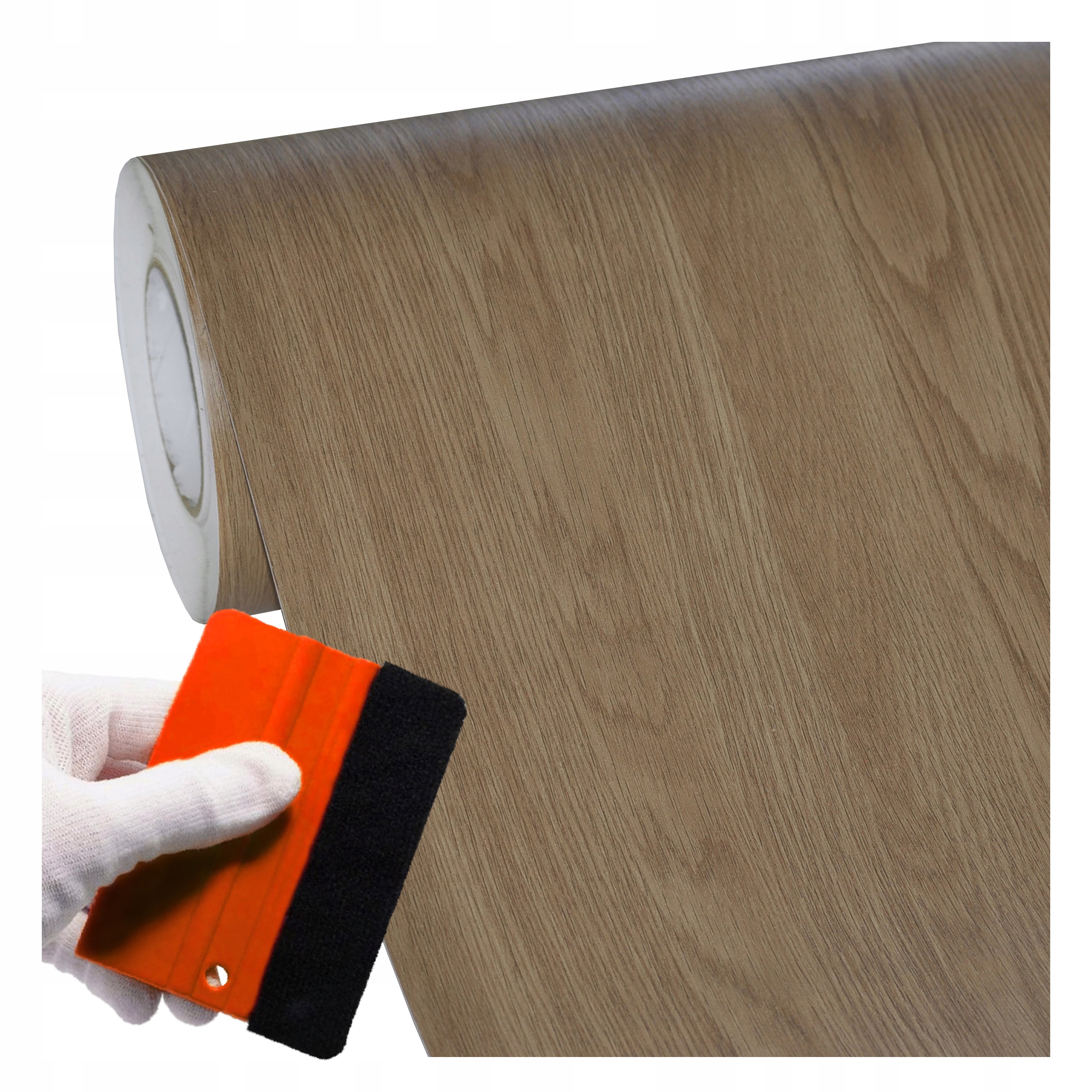 Nábytková dýha Samolepicí 122x300 cm Dveře Pracovní deska Silná struktura Dřevo