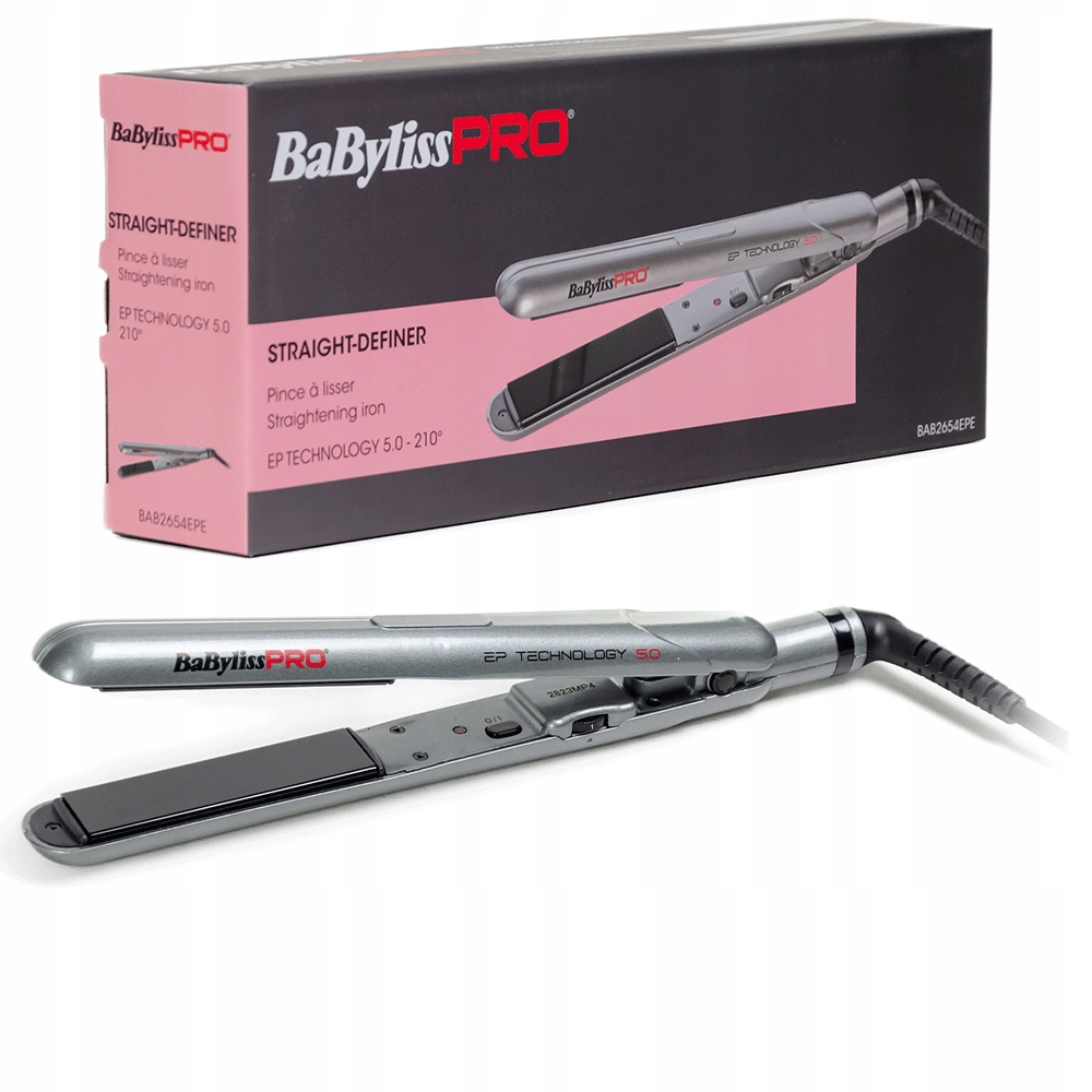 Prostownica Babyliss Pro BAB2654EPE 90 x 25 mm Ceramiczna Tytanowa