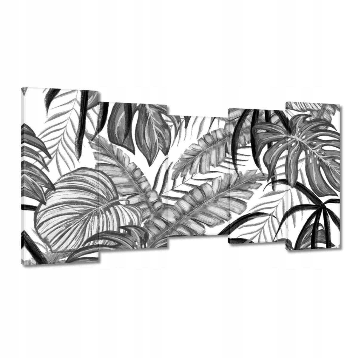 Obrazy 150x80 Monstera Zelený list