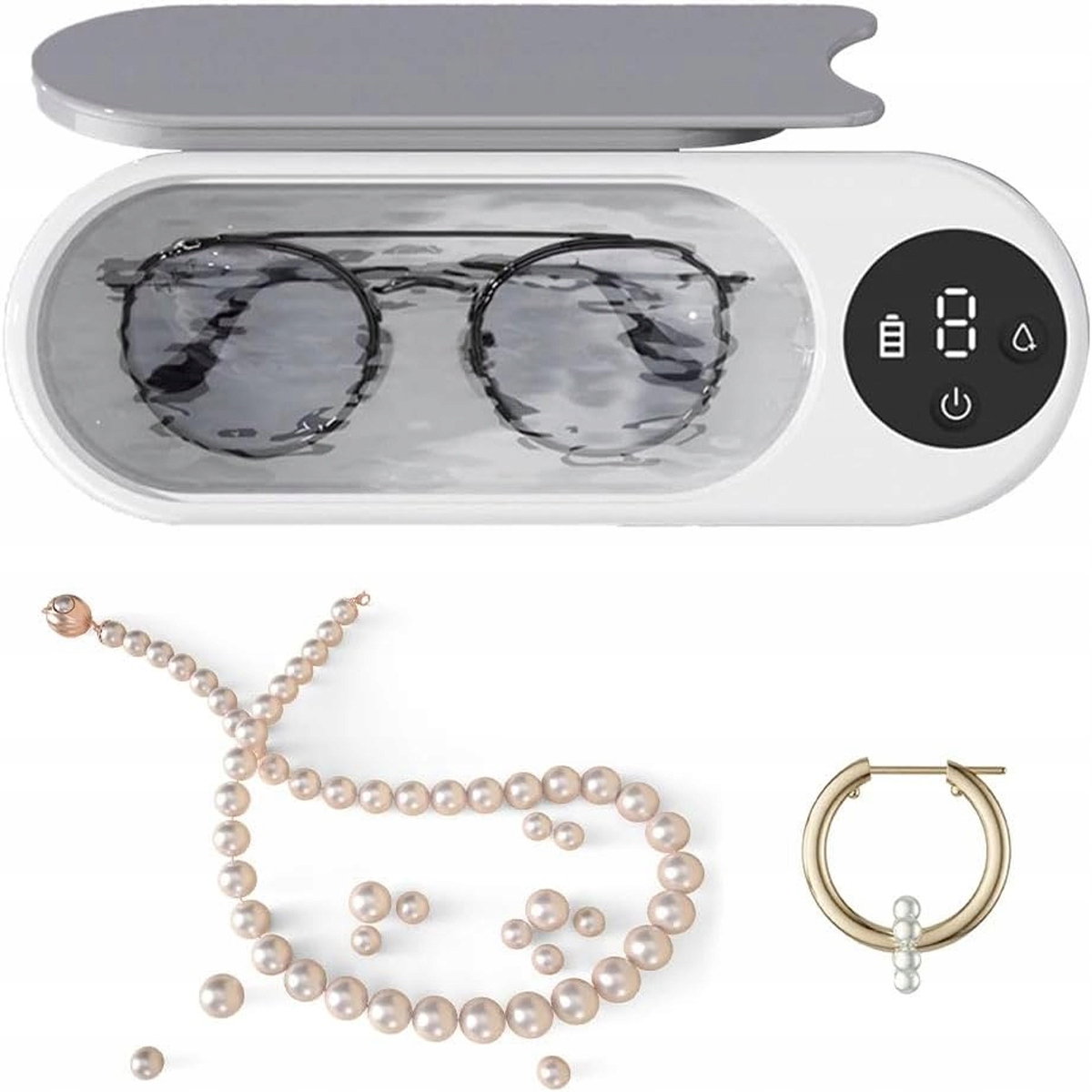 380ml Myjka Ultradźwiękowa Kosmetyczna Sterylizator do narzędzi