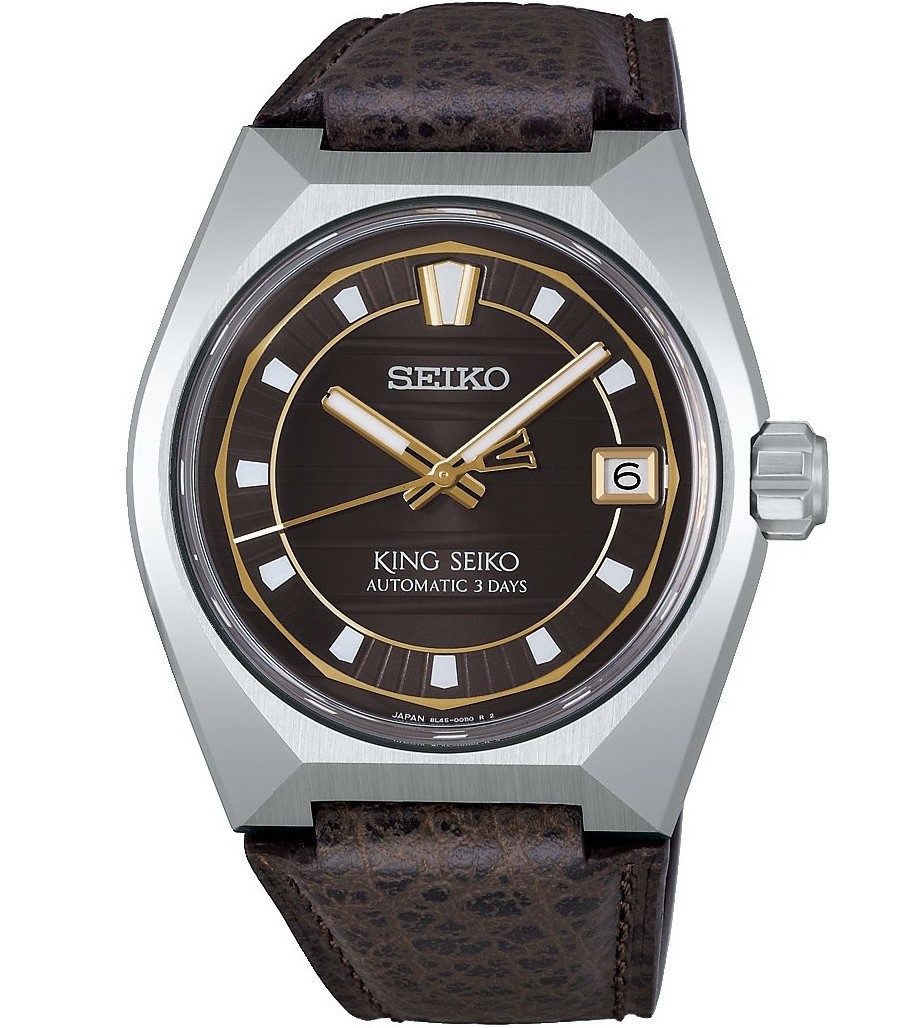 Zegarek męski Seiko SLA093J1 King Seiko na pasku