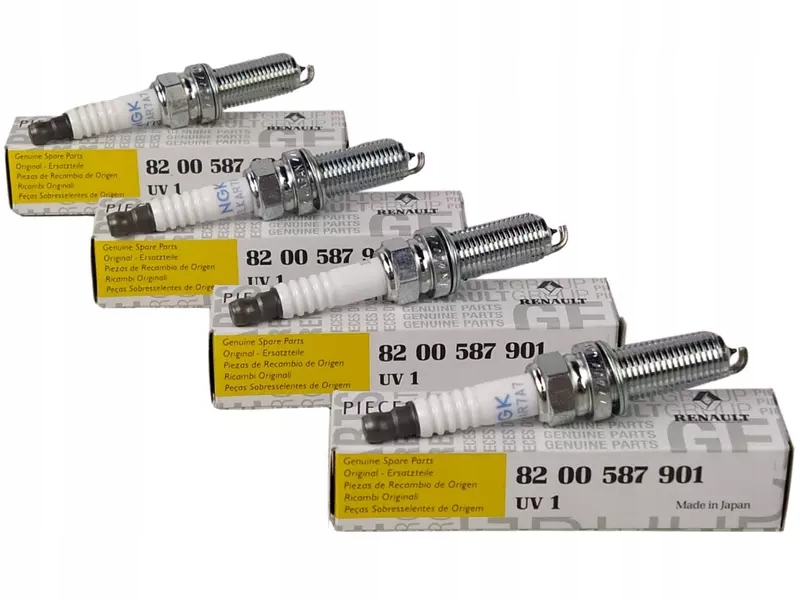 OE RENAULT ŚWIECE ZAPŁONOWE KPL TWINGO II 1.2TCE Średnica gwintu 14 mm